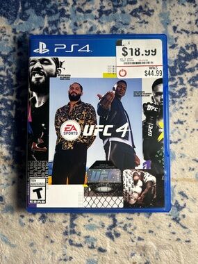 EA Sports UFC 4 for PS4 - Blue Case